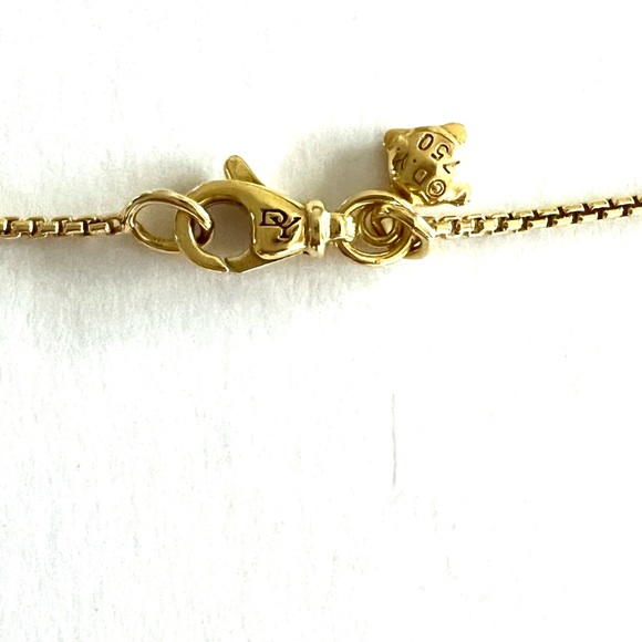 David Yurman: 18K Yellow Gold Diamond 7mm - Picture 4 of 5